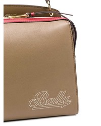 braune Shopper Tasche aus Leder von Bally