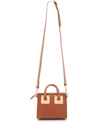 braune Shopper Tasche aus Leder von Sophie Hulme