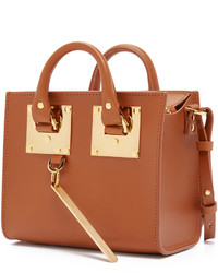 braune Shopper Tasche aus Leder von Sophie Hulme