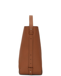 braune Shopper Tasche aus Leder von Lanvin