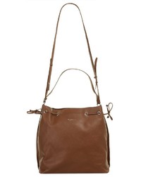 braune Shopper Tasche aus Leder von Bugatti