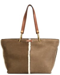 braune Shopper Tasche aus Leder von Chloé
