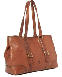 braune Shopper Tasche aus Leder von Frye