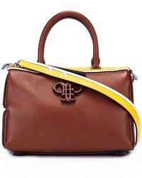 braune Shopper Tasche aus Leder von Emilio Pucci