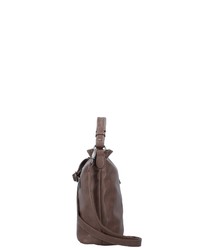braune Shopper Tasche aus Leder von Fritzi aus Preußen
