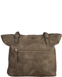 braune Shopper Tasche aus Leder von Gabor