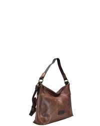 braune Shopper Tasche aus Leder von HAROLD´S