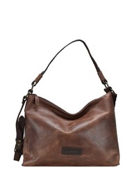 braune Shopper Tasche aus Leder von HAROLD´S