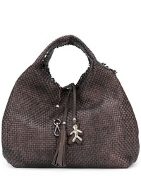 braune Shopper Tasche aus Leder von Henry Beguelin