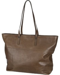 braune Shopper Tasche aus Leder von Jost