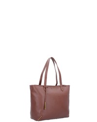 braune Shopper Tasche aus Leder von Marc O'Polo