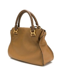 braune Shopper Tasche aus Leder von Chloé