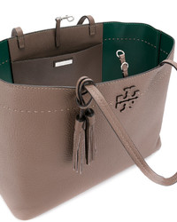 braune Shopper Tasche aus Leder von Tory Burch