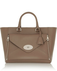 braune Shopper Tasche aus Leder von Mulberry