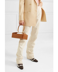 braune Shopper Tasche aus Leder von Rejina Pyo