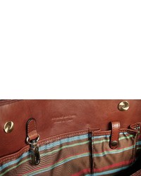braune Shopper Tasche aus Leder von Piké