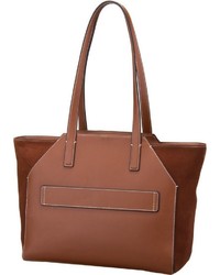 braune Shopper Tasche aus Leder von Piquadro