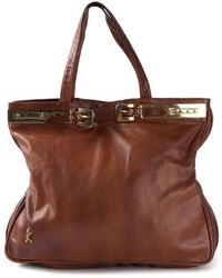 braune Shopper Tasche aus Leder von Roberta Di Camerino