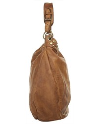 braune Shopper Tasche aus Leder von SAMANTHA LOOK