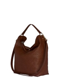 braune Shopper Tasche aus Leder von SILVIO TOSSI