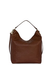 braune Shopper Tasche aus Leder von SILVIO TOSSI