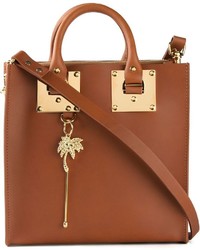 braune Shopper Tasche aus Leder von Sophie Hulme