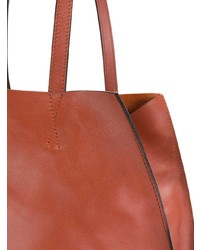 braune Shopper Tasche aus Leder von Marni