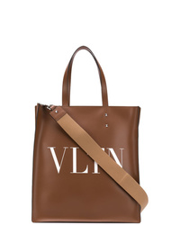 braune Shopper Tasche aus Leder von Valentino