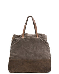 braune Shopper Tasche aus Samt von Cecchi De Rossi