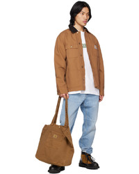 braune Shopper Tasche aus Segeltuch von CARHARTT WORK IN PROGRESS