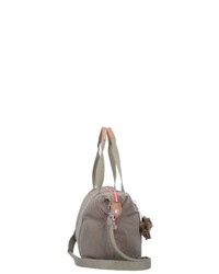 braune Shopper Tasche aus Segeltuch von Kipling