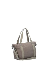 braune Shopper Tasche aus Segeltuch von Kipling