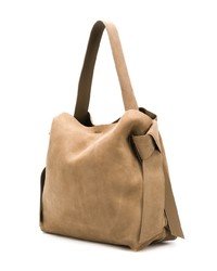 braune Shopper Tasche aus Wildleder von Acne Studios