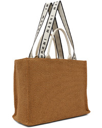 braune Shopper Tasche von Marni