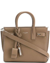 braune Shopper Tasche von Saint Laurent