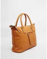 braune Shopper Tasche von Pieces