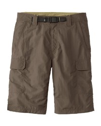 braune Shorts von Eddie Bauer