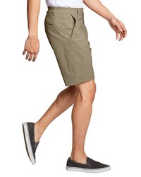 braune Shorts von Eddie Bauer