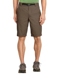 braune Shorts von Eddie Bauer