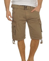 braune Shorts von INDICODE