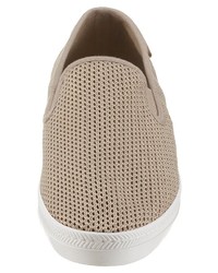 braune Slip-On Sneakers aus Segeltuch von Gant Footwear