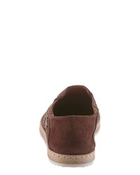 braune Slip-On Sneakers aus Wildleder von Dockers by Gerli