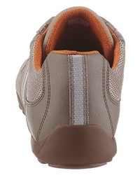 braune Slip-On Sneakers von Geox