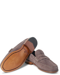 braune Slipper von Grenson