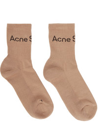 braune Socken von Acne Studios