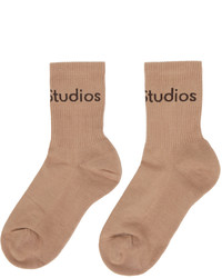 braune Socken von Acne Studios