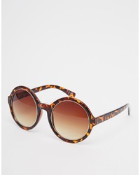 braune Sonnenbrille mit Leopardenmuster von Jeepers Peepers