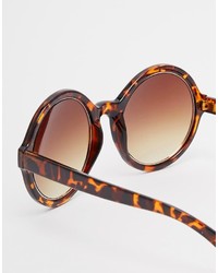 braune Sonnenbrille mit Leopardenmuster von Jeepers Peepers