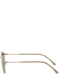 braune Sonnenbrille von Dries Van Noten