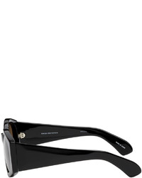 braune Sonnenbrille von Dries Van Noten